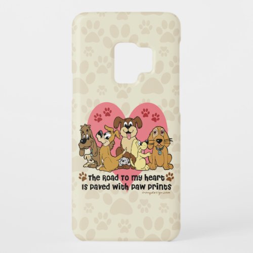 The Road To My Heart Dog Lover Case_Mate Samsung Galaxy S9 Case