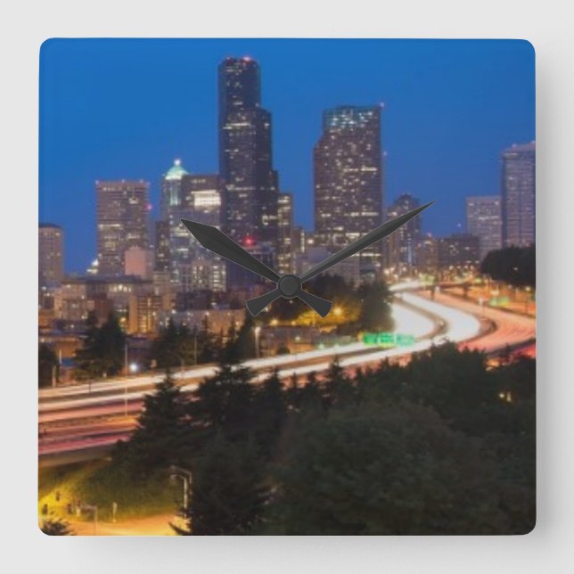 The road to Seattle Square Wall Clock (Front)