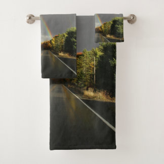 The Road to the Pot of Gold Bath Towel Set