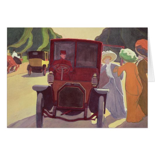The Road with Acacias, 1908 Cards (Front Horizontal)