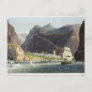 The Roads, St. Helena, engraved by Robert Havell ( Postcard