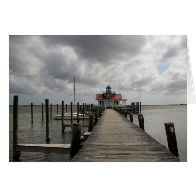 The Roanoke Marshes Lighthouse Cards (Front Horizontal)
