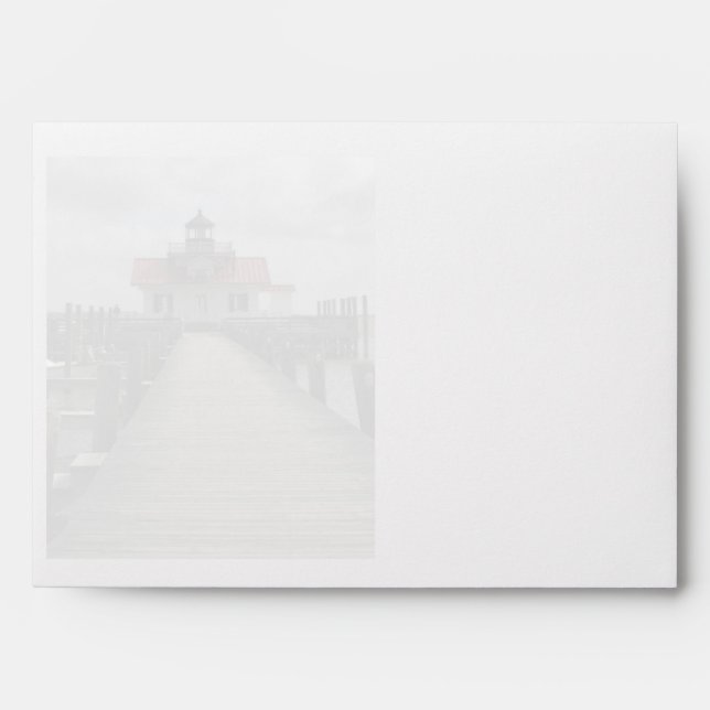 The Roanoke Marshes Lighthouse Envelope (Front)