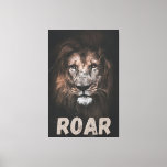 The Roar of Power Canvas Print
