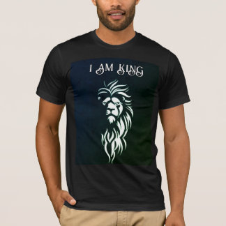 "The Roar of Power: Lion Encircled by Serpent" T-Shirt