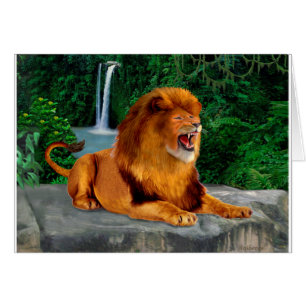 The Roaring Lion King Cards