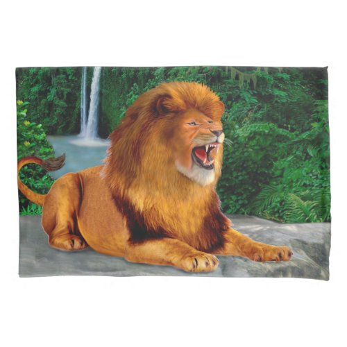 The Roaring Lion King Pillowcase