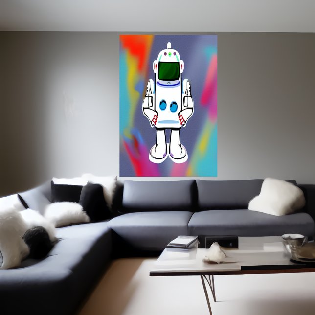 The Robot | AI Art Poster (Creator Uploaded)