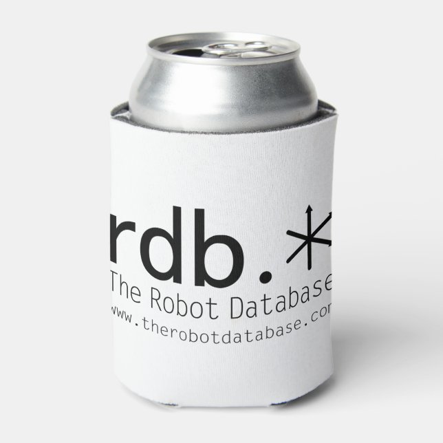 The Robot Database Can Cozy Cooler (Can Front)