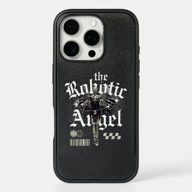 The Robotic Angel iPhone 16 Pro OtterBox Cases (Back)