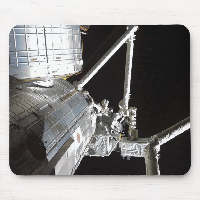 The robotic arm of the Japanese Experiment Modu 2 Mouse Pad (Front)