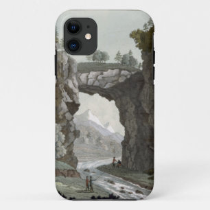 The Rock Bridge, Virginia, from 'Le Costume Ancien iPhone 11 Case