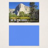 The Rock MINI Inspirational CARDS (Front & Back)