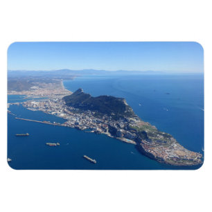 The Rock of Gibraltar fridge magnet