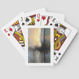 The Rock of Salvation, 1837 (oil on canvas) Poker Cards