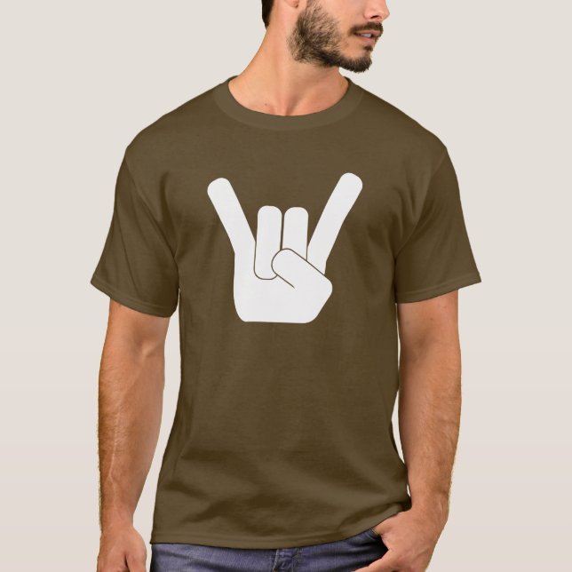 The Rock Sign T-Shirt (Front)