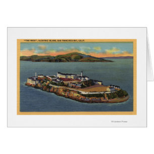 "The Rock," View of Alcatraz Island Cards