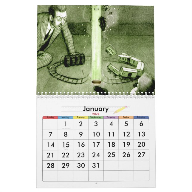 The Rocket Book Kid's Calendar