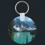 The Rockies - Moraine Lake Keychain<br><div class="desc">The Rockies - Moraine Lake</div>