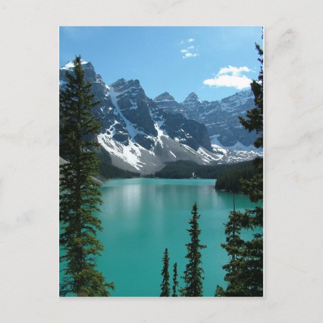 The Rockies - Moraine Lake Postcard (Front)