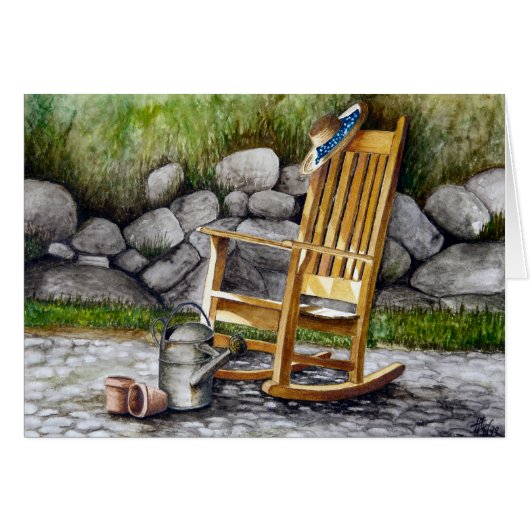 The Rocking Chair Cards (Front Horizontal)