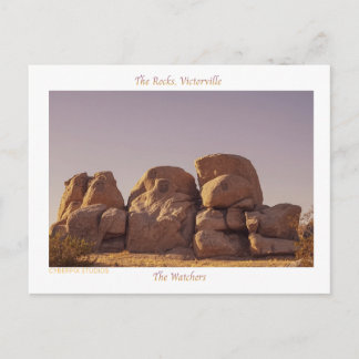 “The Rocks” Victorville Postcard