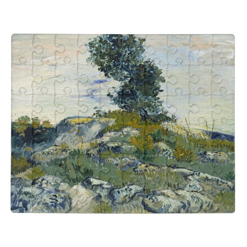 The Rocks Vincent van Gogh  Jigsaw Puzzle