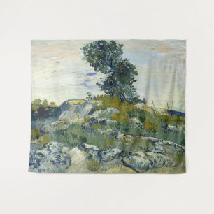 The Rocks Vincent van Gogh  Tapestry