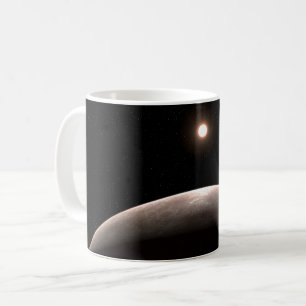 The Rocky Exoplanet Lhs 475 B And Its Host Star. Coffee Mug