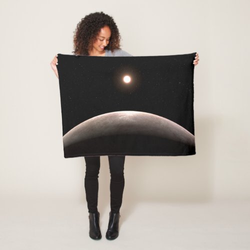 The Rocky Exoplanet Lhs 475 B And Its Host Star Fleece Blanket
