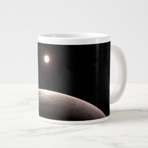 The Rocky Exoplanet Lhs 475 B And Its Host Star. Giant Coffee Mug