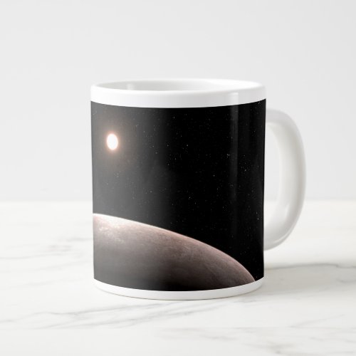 The Rocky Exoplanet Lhs 475 B And Its Host Star Giant Coffee Mug