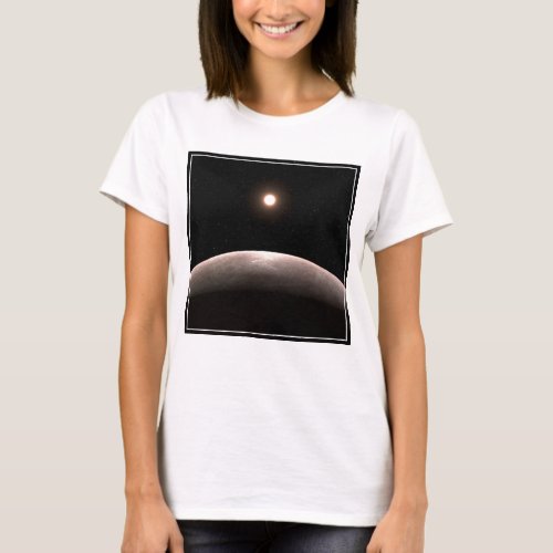 The Rocky Exoplanet Lhs 475 B And Its Host Star T_Shirt