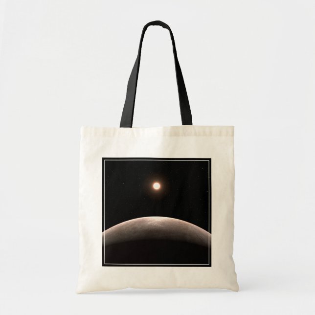 The Rocky Exoplanet Lhs 475 B And Its Host Star. Tote Bag (Front)