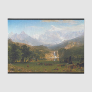 The Rocky Mountains, Lander's Peak Tissue Paper