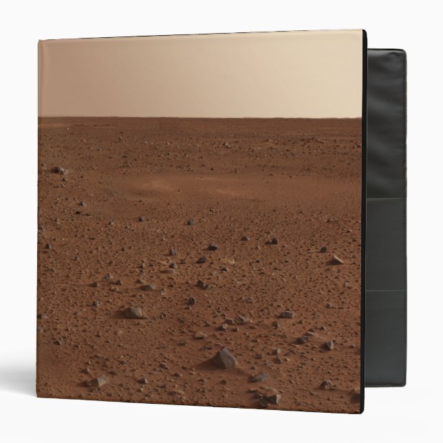 The rocky surface of Mars 3 Ring Binder (Front/Inside)