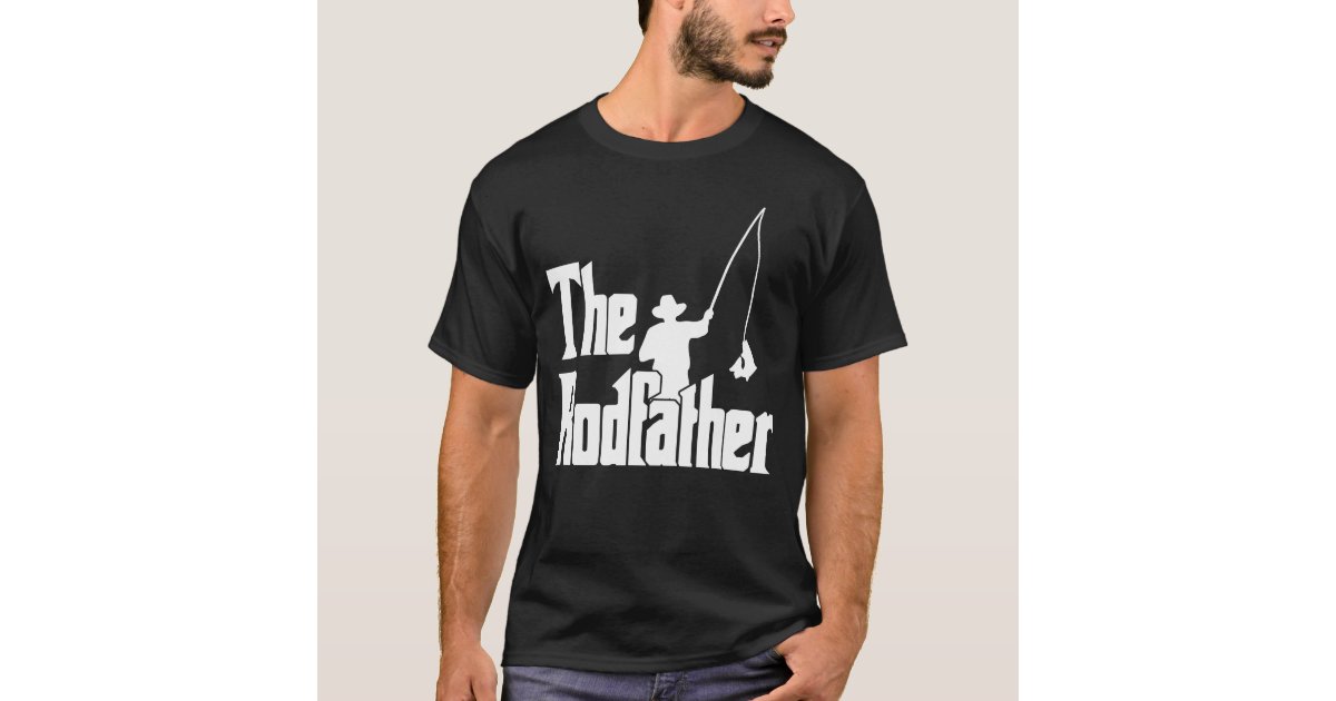 Fishing - mens the rodfather - funny fishing' Men's T-Shirt