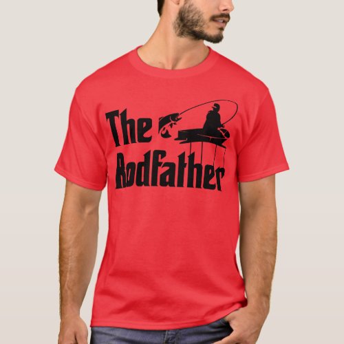 The Rodfather Fishing 1 T_Shirt