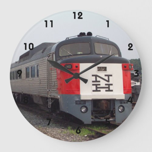 The Roger Williams Train Set      Large Clock