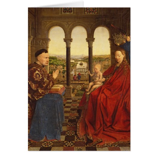 The Rolin Madonna , c.1435 Cards (Front)
