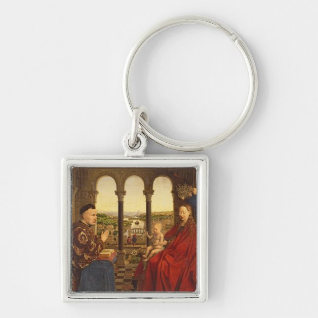 The Rolin Madonna , c.1435 Keychain (Front)
