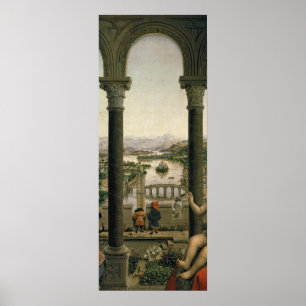 The Rolin Madonna , c.1435 Poster