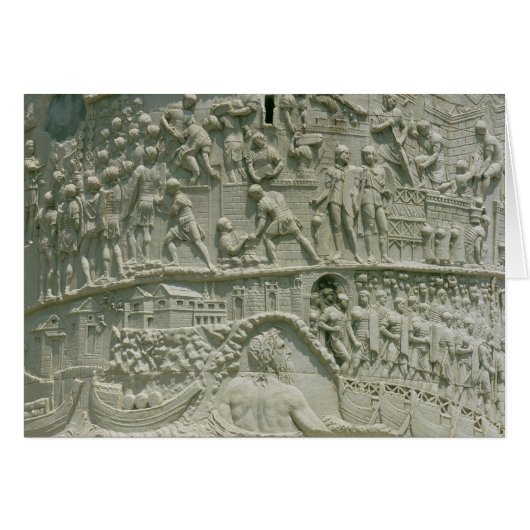 The Roman army crossing the Danube Cards (Front Horizontal)