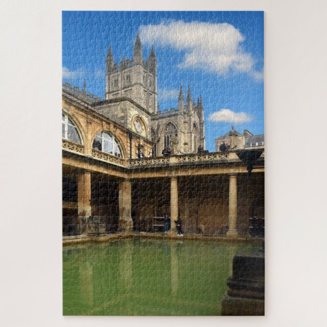 The Roman Baths, Bath. Jigsaw Puzzle (Vertical)