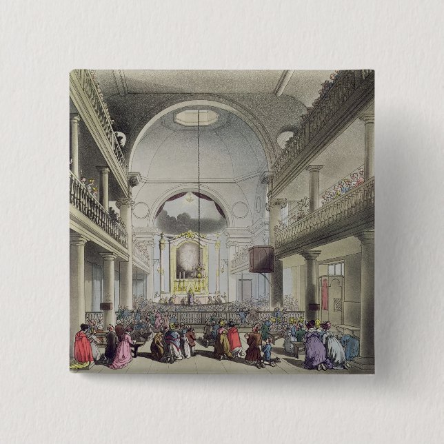 The Roman Catholic Chapel, Lincolns Inn Fields, fr Button (Front)