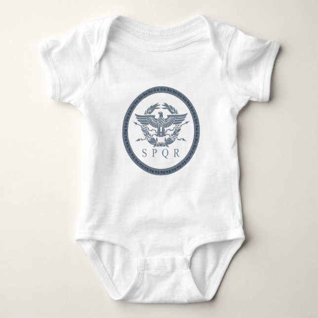 The Roman Empire Aquila Eagle Baby Bodysuit (Front)