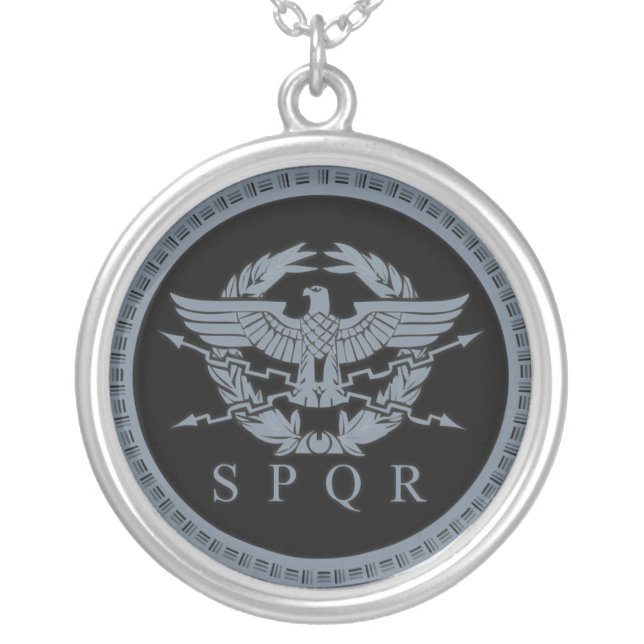 The Roman Empire Aquila Eagle Necklace (Front)