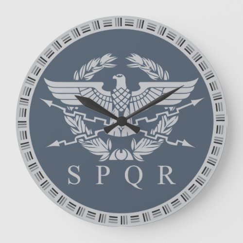 The Roman Empire Emblem Wall Clock Large Clock