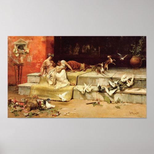 The Roman Maidens by Juan Luna Poster