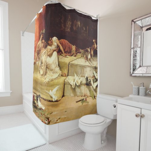 The Roman Maidens by Juan Luna Shower Curtain